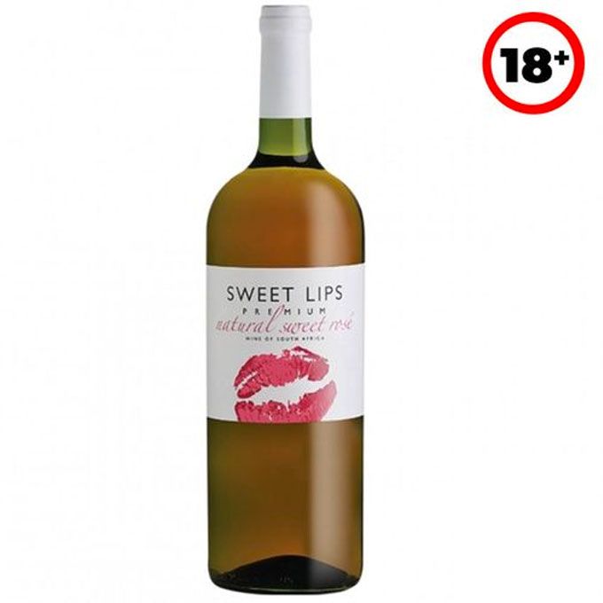 Sweet Lips Natural Sweet Rose Wine